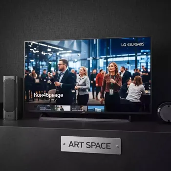 Аренда Телевизора коммерческого LG 43UR640S в ресторане «La Terrazza» — ART SPACE