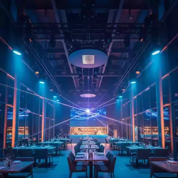 Аренда Светового Оборудования для ЦИПР в ресторане «Sanremo» — ART SPACE