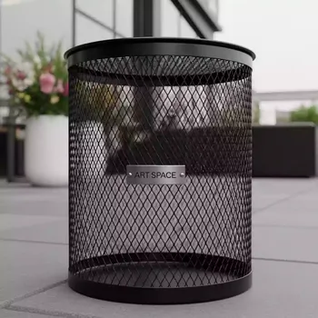 Аренда Корзина офисная решетчатая Attache 10 л черная в Сочи Парк Отеле — ART SPACE