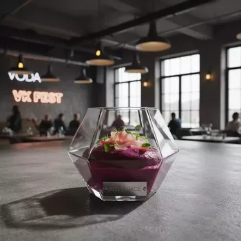 Аренда Мусс из свеклы с копченой форелью в ресторане «Voda» — ART SPACE