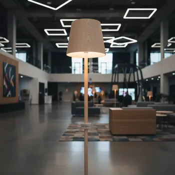 Аренда Торшер Virtuos береза с эффектом в Radisson Hotel Rosa Khutor — ART SPACE