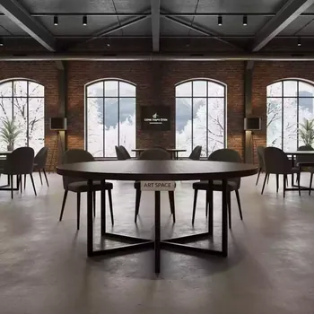 Аренда Стол банкетный круглый 120 см в Сочи Парк Отеле — ART SPACE