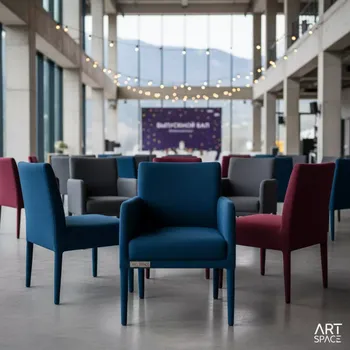 Аренда Стул текстиль Iso в Skypark Sochi — ART SPACE