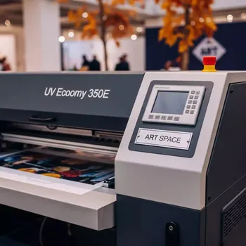 Аренда Лакировальная машина UV Economy 350E в ледовом дворце «Роза Хутор» — ART SPACE