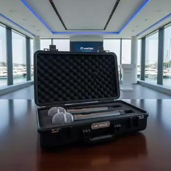 Аренда Радиомикрофоны ручные Shure Axient AD2 B58 Beta 58A пара в кейсе в зале «Чайка» (Морпорт) — ART SPACE