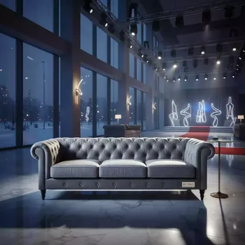 Аренда Диван серый Грейс в Radisson Blu Resort & Congress Centre — ART SPACE