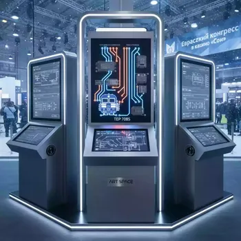 Аренда Стенд электрифицированный схемы цепей управления тепловоза ТЭП 70БС с компьютерным управлением 3 секции в казино «Сочи» — ART SPACE