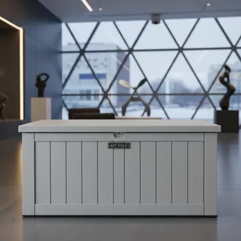 Аренда Сундук Toomax WoodLine 420 л светло серый в Alpha Sirius — ART SPACE
