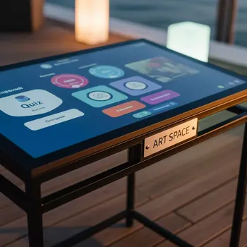 Аренда Сенсорный интерактивный стол BigTouch БТ 24 на Имеретинской набережной — ART SPACE