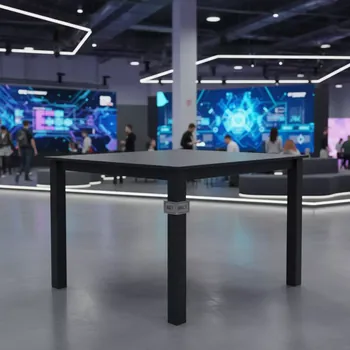 Аренда Стол пластиковый Solid Basic черный 850х850х750 мм в ОКЦ «Галактика» — ART SPACE