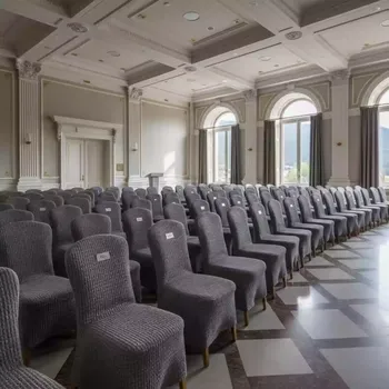 Аренда Чехол E01 для стула Eames серый уплотненный в Golden Tulip Rosa Khutor — ART SPACE