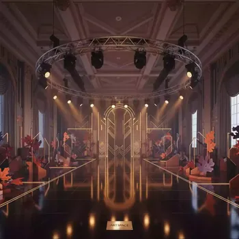 Аренда Ферма Prolyte круглая 12 м H40V R600 из 12 секций в отеле Radisson Lazurnaya — ART SPACE