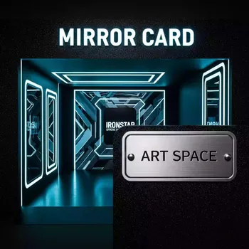 Аренда Фотозона новогодняя "Зеркальная открытка" Karat Resort — ART SPACE
