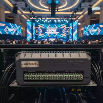 Аренда Блок питания Apeyron 24 В для LED ленты 150 Вт импульсный IP67 в казино «Сочи» — ART SPACE