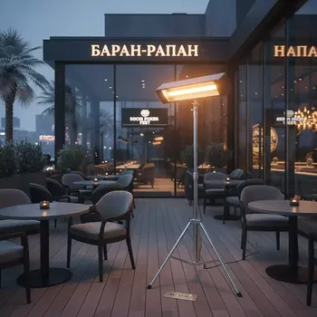 Аренда Система инфракрасного обогрева Maximus в ресторане «Баран-Рапан» — ART SPACE