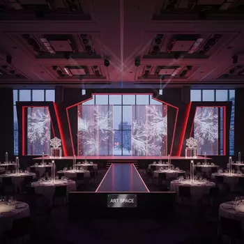 Аренда Креативное награждение сотрудников Альфа Банка в Radisson Collection Paradise — ART SPACE