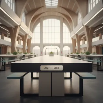 Аренда Стол фуд корт в Alpha Sirius — ART SPACE
