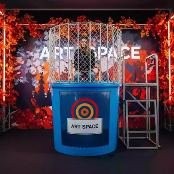 Аренда Бак ловушка Dunk Tank на Сочи Автодроме — ART SPACE