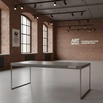 Аренда Стол прямоугольный 120 DECO серый в санатории «Сочи» — ART SPACE
