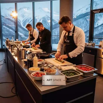 Аренда Рулле мастер класс по приготовлению в Golden Tulip Rosa Khutor — ART SPACE