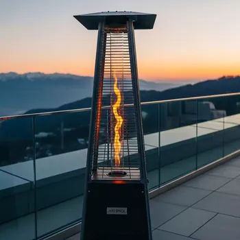 Аренда Обогреватель газовый уличный WWT 13H черный в Skypark Sochi — ART SPACE