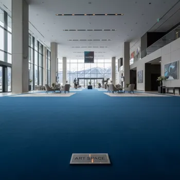 Аренда Покрытие напольное ковролин синий в Sochi Marriott Krasnaya Polyana — ART SPACE