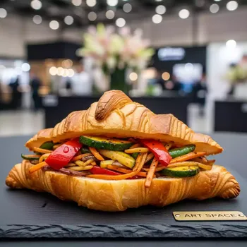 Аренда Круассан с овощами WOK в Pullman Sochi Centre — ART SPACE