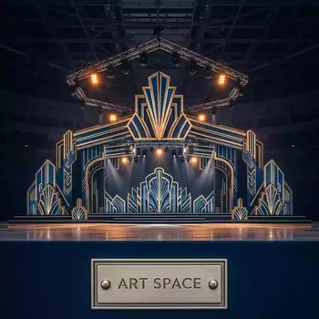 Аренда Конструкция сценическая Поп в ледовом дворце «Роза Хутор» — ART SPACE