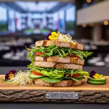 Аренда Сэндвичи с овощами в Radisson Blu Resort & Congress Centre — ART SPACE