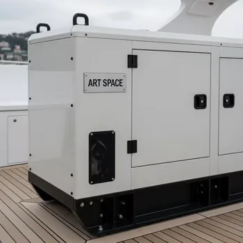 Аренда Дизельный генератор 220 На VIP теплоходе (Морпорт Сочи) — ART SPACE
