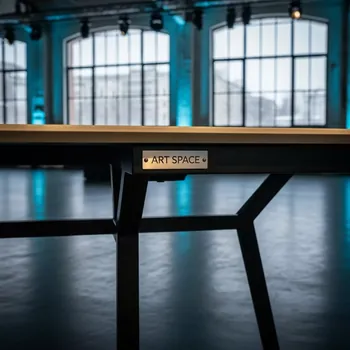 Аренда Стол Arki К100 черный слоновая кость в этно-парке «Моя Россия» — ART SPACE