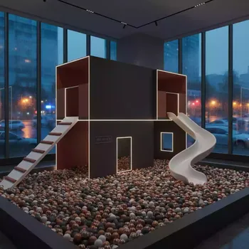 Аренда Горка с сухим бассейном Две комнаты в Mantera Supreme — ART SPACE