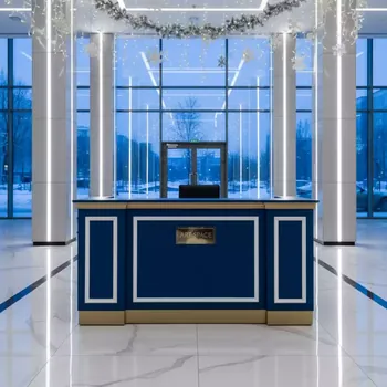 Аренда Стойки промо для регистрации в Delta Sirius — ART SPACE