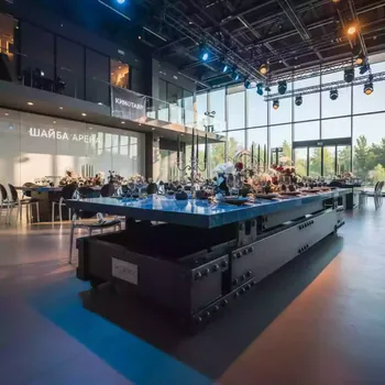 Аренда Стол банкетный Feast в ледовой арене «Шайба» — ART SPACE