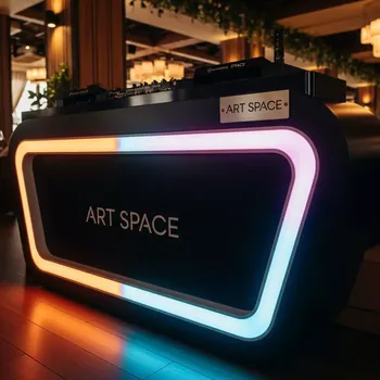 Аренда Фасад DJ 2,4х1,2 м в ресторане «Сыроварня» — ART SPACE