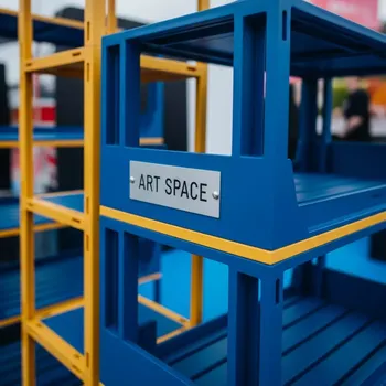 Аренда Стеллаж пластиковый 40х120х187 см в парке «Ривьера» — ART SPACE