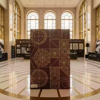 Аренда Холст Indorian натуральный 100 хлопок матовый 380 м² 1,27х18 м в Cosmos Sochi Hotel — ART SPACE