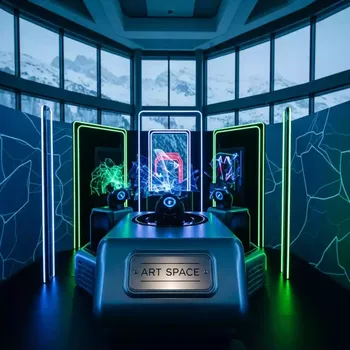 Аренда Активность "Лети и пой" новогодняя в Rixos Krasnaya Polyana — ART SPACE