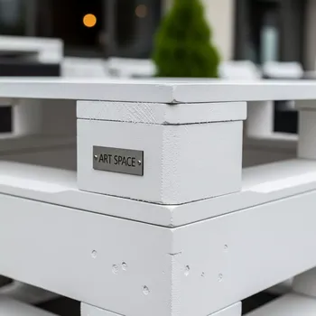 Аренда Стол из паллет cube white в ресторане «La Terrazza» — ART SPACE