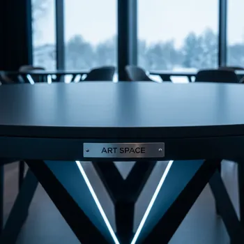Аренда Стол Стэлс Ø 800 мм в ресторане «Плакучая Ива» — ART SPACE
