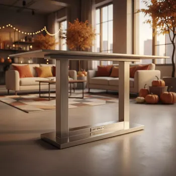 Аренда Подстолье SDL 83 нержавеющая сталь в Green Flow Hotel — ART SPACE