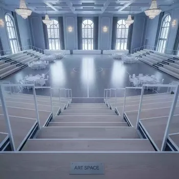 Аренда Трибуны для баскетбольного шоу в City Park Hotel Sochi — ART SPACE