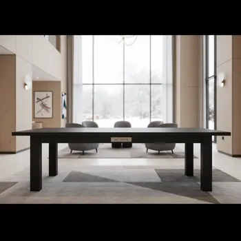 Аренда Обеденный стол раздвижной дуб черный Decorum в Radisson Collection Paradise — ART SPACE