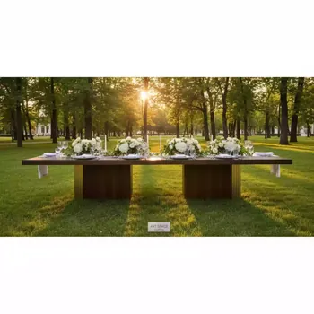 Аренда Стол Лидер 2 2400х900 венге шампань в парке «Ривьера» — ART SPACE