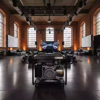 Аренда Электрогенератор Huter DY8000L в банкетном зале «Дельфин» — ART SPACE