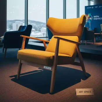Аренда Кресло деревянное с обивкой Calla P L C TS в Pullman Sochi Centre — ART SPACE
