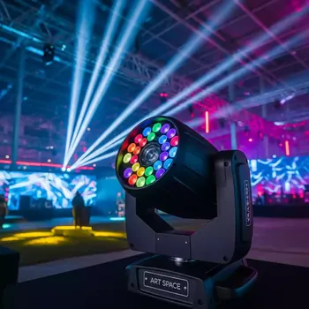 Аренда Вращающаяся голова Dialighting LED Wash 108 RGBW в Skypark Sochi — ART SPACE