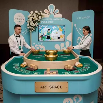 Аренда Игровое казино "Челлендж вытащи золотой слиток" в отеле Hyatt Regency Sochi — ART SPACE