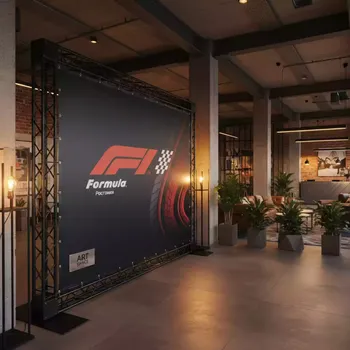 Аренда Пресс волл 3х2 м для фотозоны в Green Flow Hotel — ART SPACE