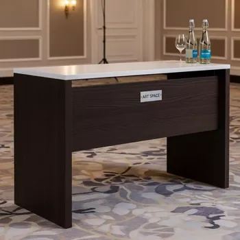 Аренда Стол Лидер 1 1200х600 венге белый без отбойников в Swissôtel Resort Sochi Kamelia — ART SPACE